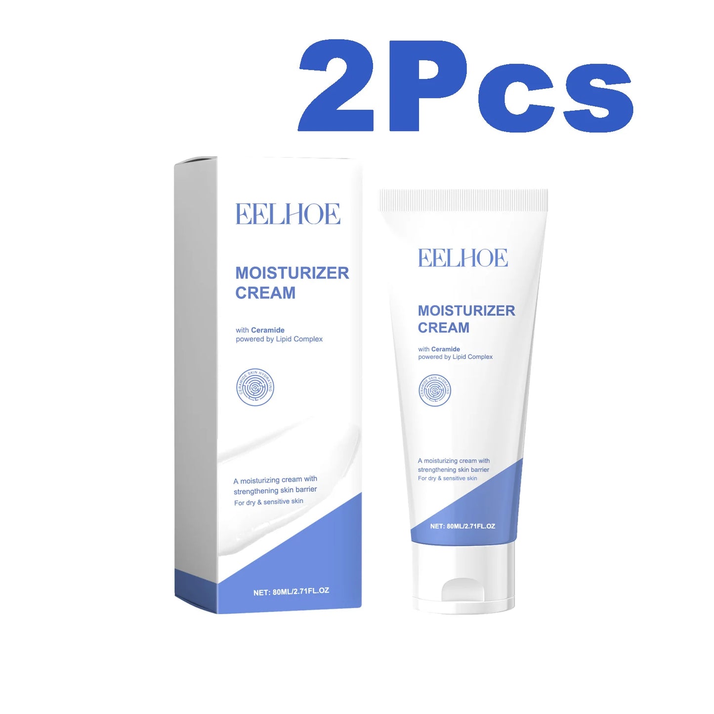 Ceramide Face Cream Skin Barrier Repair Moisturizing Firming Anti-Aging Deep Nourishing Face Body Moisturizer for Dry Skin