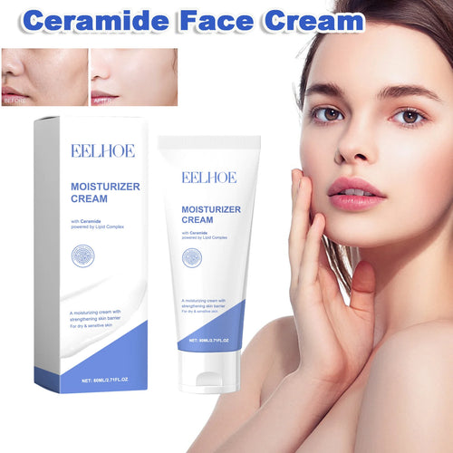Ceramide Face Cream Skin Barrier Repair Moisturizing Firming Anti-Aging Deep Nourishing Face Body Moisturizer for Dry Skin